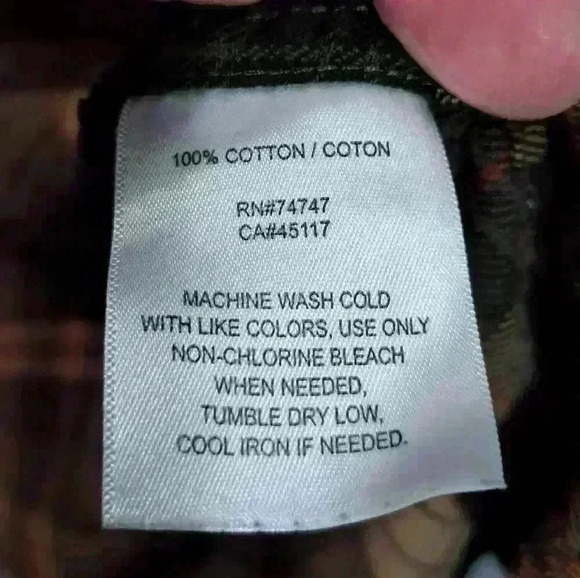 HOBBS CREEK Mens XL Flannel - Picture 6 of 7